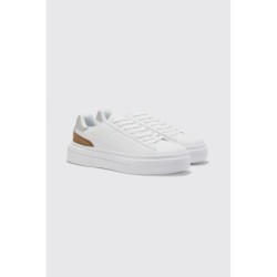 Elegante Sneaker mit Detail - Weiß - 41, Weiß