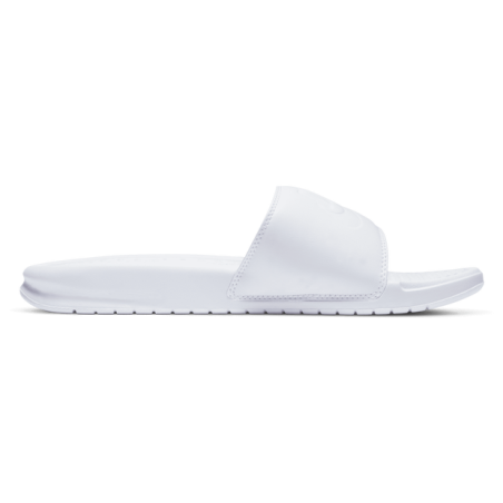 Nike Benassi Damen Flip-Flops und Sandalen - Weiß - Größe: 35.5 - Netz/Synthetik - Foot Locker