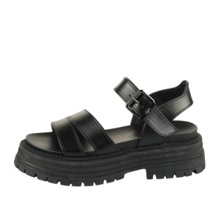 Buffalo Sandale - LENNOX TS SANDAL - EU36 bis EU41 - für Damen - Größe EU36 - schwarz
