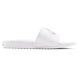 Nike Benassi Herren Flip-Flops und Sandalen - Weiß - Größe: 38.5 - Netz/Synthetik - Foot Locker
