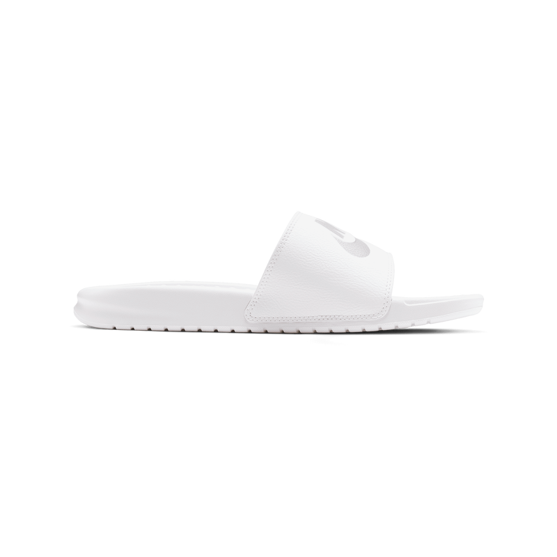 Nike Benassi Herren Flip-Flops und Sandalen - Weiß - Größe: 38.5 - Netz/Synthetik - Foot Locker