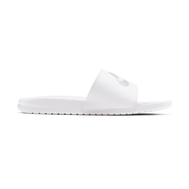 Nike Benassi Herren Flip-Flops und Sandalen - Weiß - Größe: 38.5 - Netz/Synthetik - Foot Locker