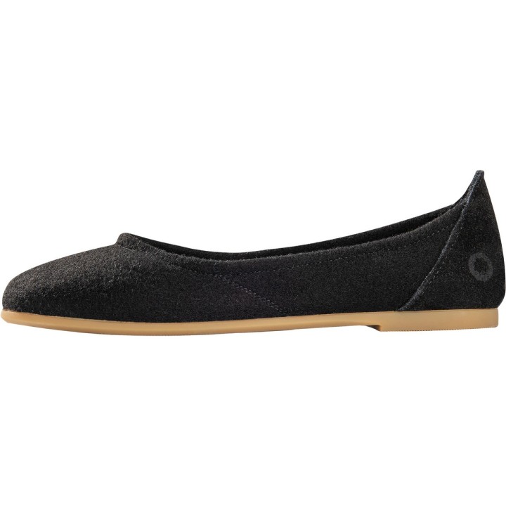 Baabuk Damen Wool Ballerina Schuhe