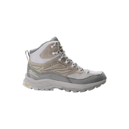 Jack Wolfskin Cyrox Texapore Mid Men Wasserdichte Wanderschuhe Herren 45.5 grey pebble