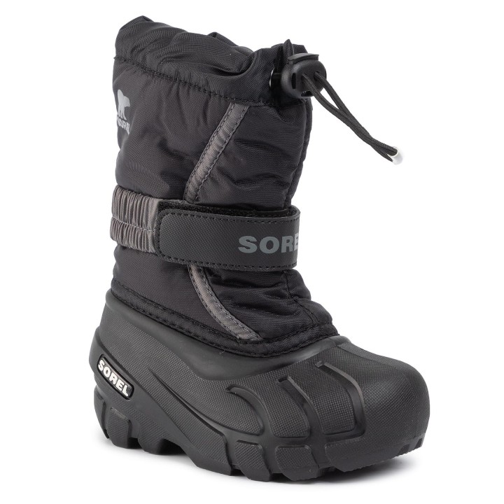 Schneeschuhe Sorel Childrens Flurry NC1695 Schwarz