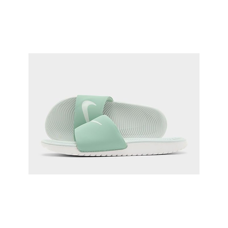 Nike Kawa Slides Kleinkinder - WHITE, WHITE