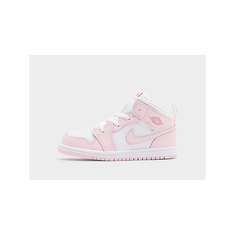Nike Schuh für Babys und Kleinkinder Jordan 1 Mid - Pink Foam, Pink Foam