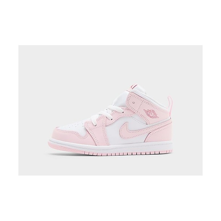 Nike Schuh für Babys und Kleinkinder Jordan 1 Mid - Pink Foam, Pink Foam