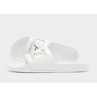 EA7 Emporio Armani Seaworld Slides Women's - White - Womens, White