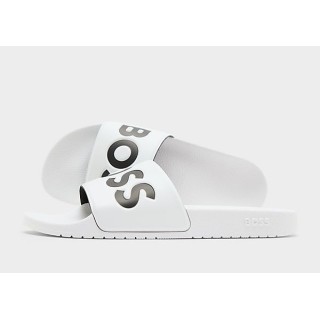 BOSS Aryeh Slides - White - Mens, White