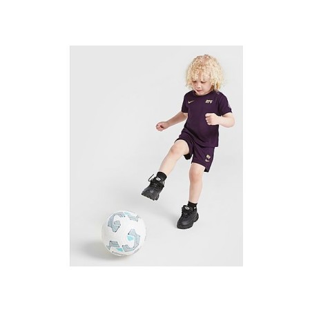 Nike Academy 25 Kylian Mbappe T-Shirt/Shorts Set Babys - Purple, Purple