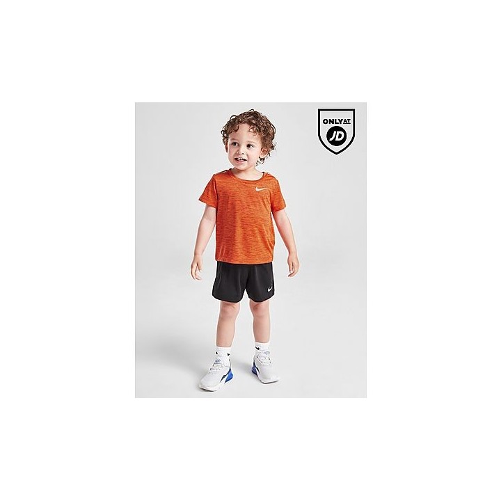 Nike Miler T-Shirt/Shorts Set Babys - Red, Red