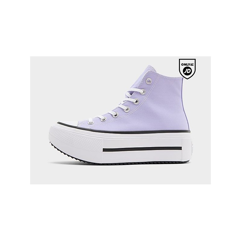 Converse Lift High Double Stack Women's - Purple - Womens, Purple