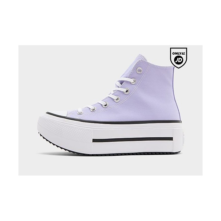 Converse Lift High Double Stack Women's - Purple - Womens, Purple