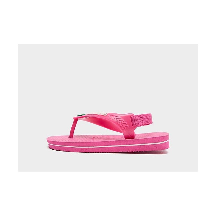 Havaianas Brasil Logo Flip Flops Baby - Pink - Kids, Pink