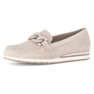 Gabor Slipper "FLORENZ", Keilabsatz, Schlupfschuh, Komfortschuh, Schuhweite G (,weit)