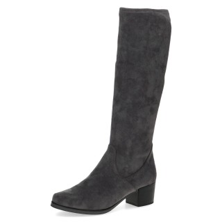 Caprice Stiefel, Blockabsatz, Schlupfstiefel mit Stretch-XS-Schaft in schmaler Form