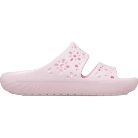 Crocs Damen Classic Floral Cut Out Sandale