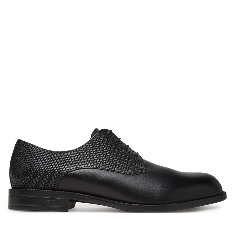 Halbschuhe BOSS Tayil_Derb_ltmxwv 50541716 Schwarz