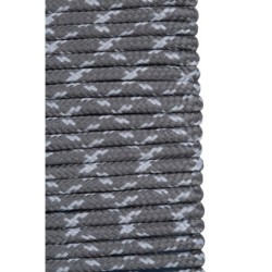 Runde, texturierte Schnürsenkel, 100 cm - Grau