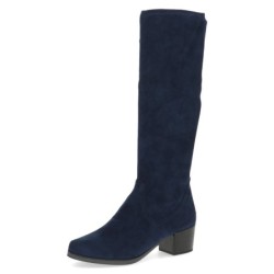 Caprice Stiefel, Blockabsatz, Schlupfstiefel mit Stretch-XS-Schaft in schmaler Form
