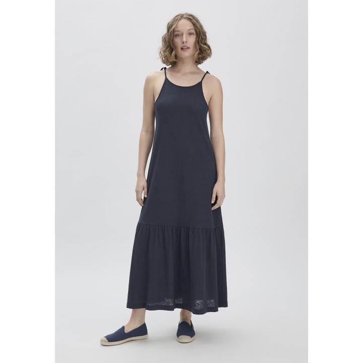 hessnatur Damen Espadrilles mit Bio-Baumwolle - blau - Größe 36