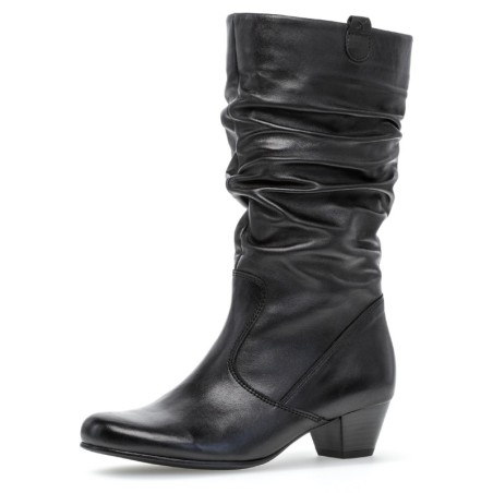 Gabor Stiefel, mit Raffungen am slouchy Schaft
