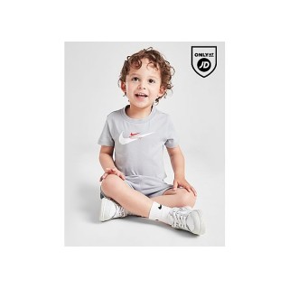 Nike Double Swoosh T-Shirt/Cargo Shorts Set Infant - Grey, Grey