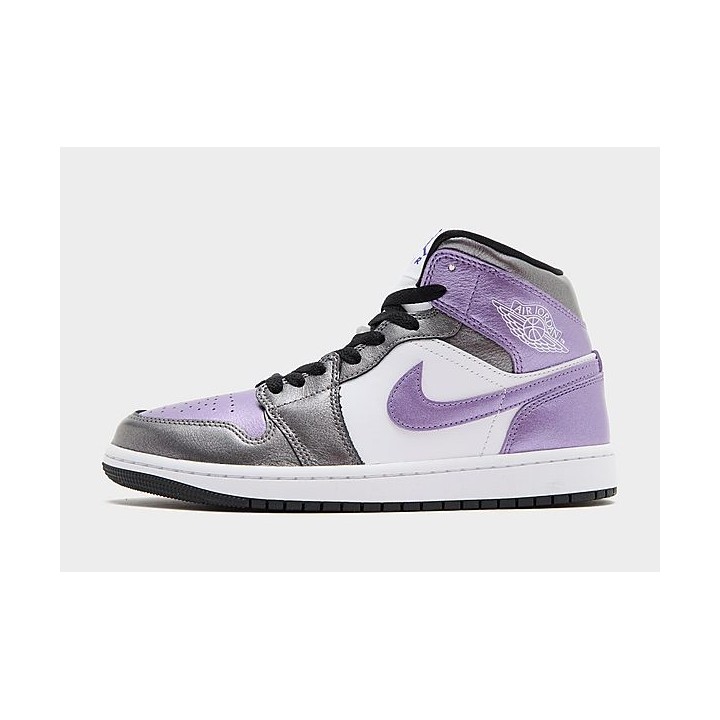 Jordan Air 1 Mid SE Women's - Purple - Womens, Purple