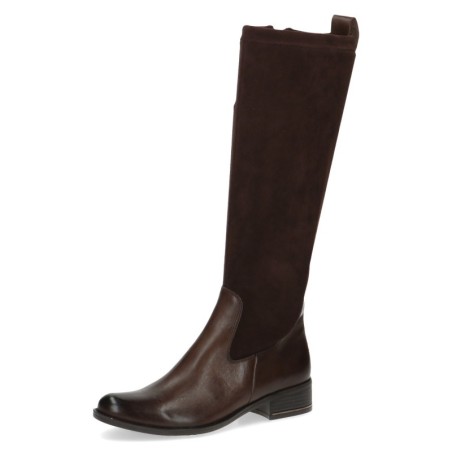 Caprice Stiefel, Blockabsatz, Langschaftstiefel, Businessstiefel, bequeme Weite