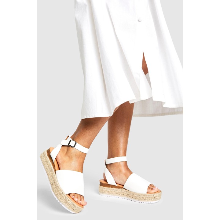 Espadrilles - White - 38, White