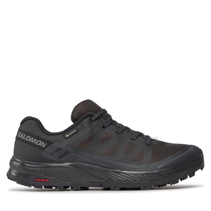 Trekkingschuhe Salomon Outrise Gtx L47141800 Schwarz