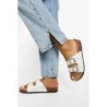 Slides Mit Doppelten Schnallen - White - 37, White
