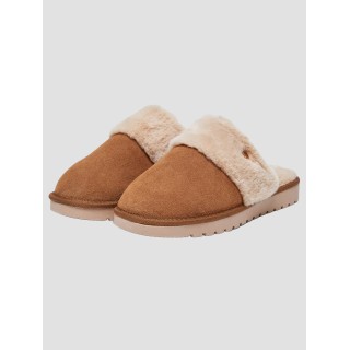 ROMIKA Women Suede + Fake Fur Slipper