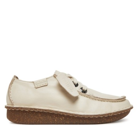 Halbschuhe Clarks Funny Dream 26181433 Écru