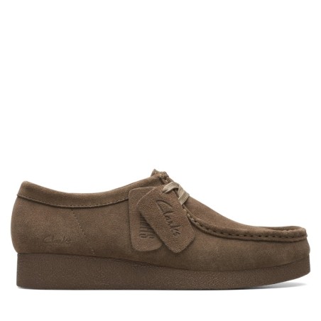 Halbschuhe Clarks WallabeeEVOSh 26174748 Braun