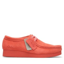 Halbschuhe Clarks WallabeeEVOSh 26181403 Korallenfarben