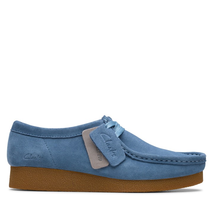Halbschuhe Clarks WallabeeEVOSh 26181476 Blau