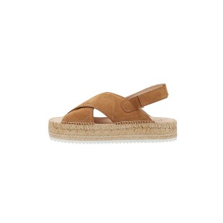 ESPADRIJ L'ORIGINALE Sandalen CROISETTE PUFFY HIGHT braun | 41