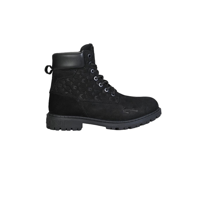 KARL KANI Schnürboots schwarz | 44