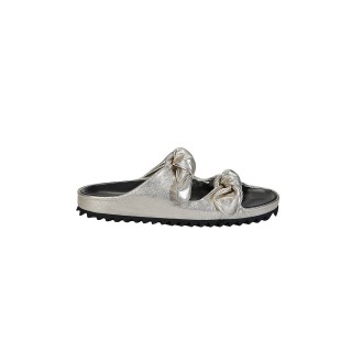 OFFICINE CREATIVE Pantoletten PELAGIE silber | 36