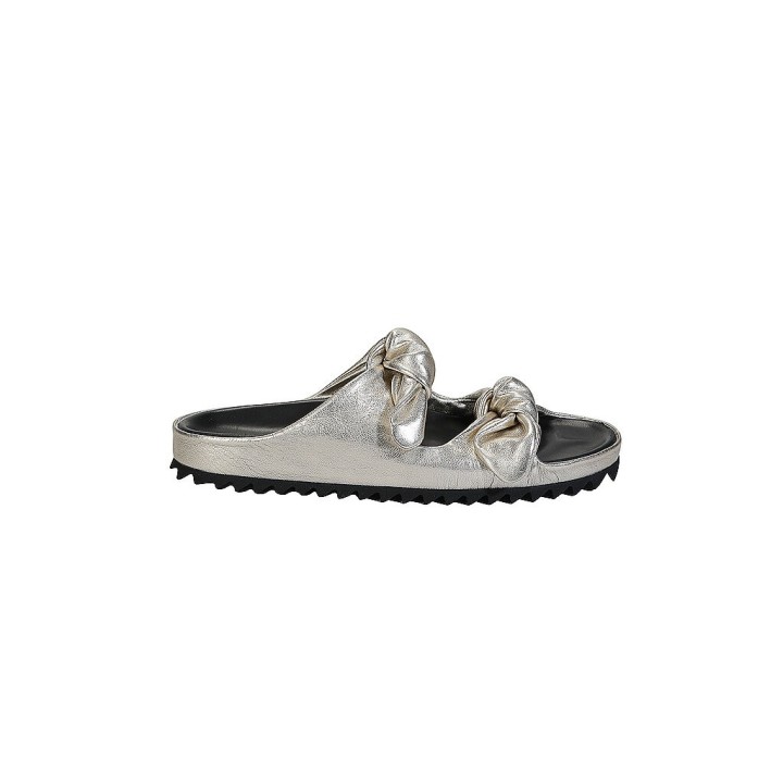 OFFICINE CREATIVE Pantoletten PELAGIE silber | 36