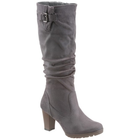 Aniston SHOES Stiefel, mit Raffungen am slouchy Schaft - NEUE KOLLEKTION