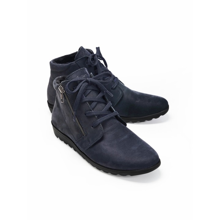 Reißverschluss-Bootie Rutschsicher