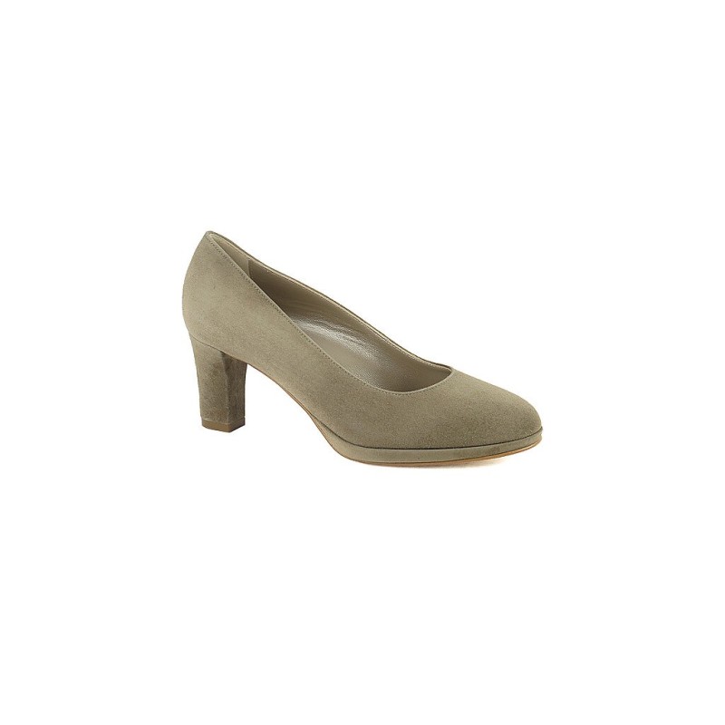 DIRNDL & BUA Trachtenschuhe - Pumps hellgrün | 37