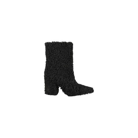 MSGM Stiefel in Felloptik schwarz | 36