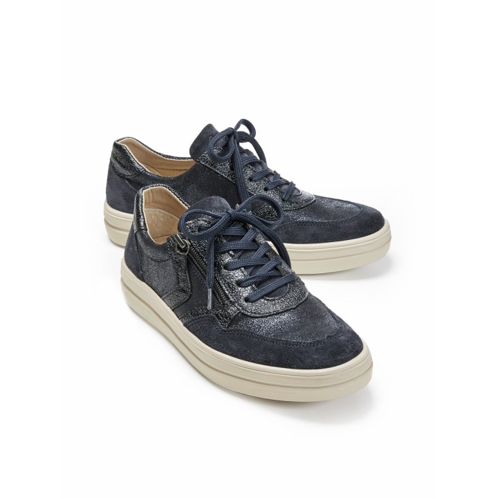 Reißverschluss-Sneaker Memory