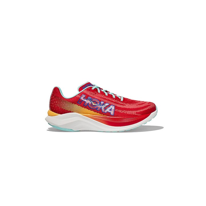 HOKA Damen Wettkampfschuhe Mach X rot | 36