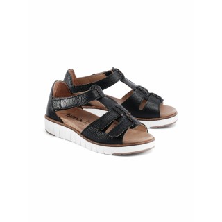 Hirschleder-Klett Sandalenschuh