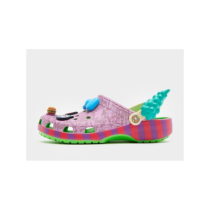 Crocs x The Simpsons Krusty the Clown Classic Clog - Purple - Mens, Purple